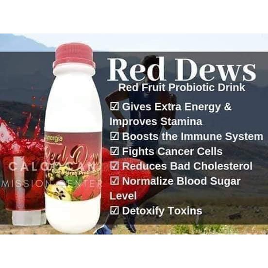 Zynergia Red Dews Red Fruit Drink (Buah Merah Probiotic