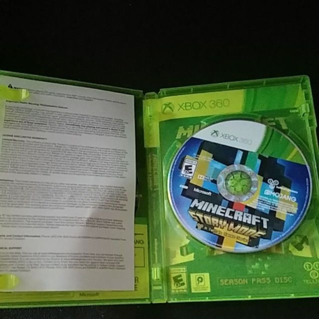 minecraft xbox 360 used