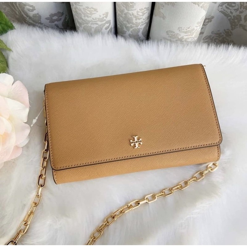 Tory Burch Emerson Chain Wallet AUTHENTIC! | Shopee Philippines