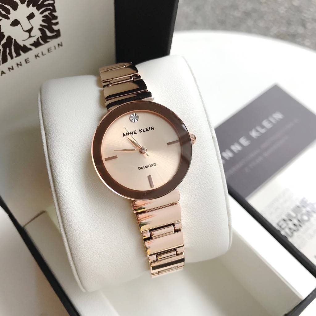 anne klein diamond watch