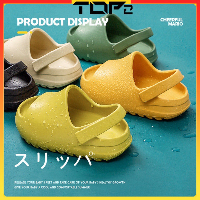 [TOP2] Yeezy Slides Infant Sandals for Boys Girls Size24-35 | Shopee ...