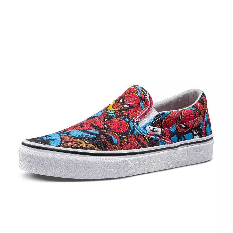 vans spiderman sandals