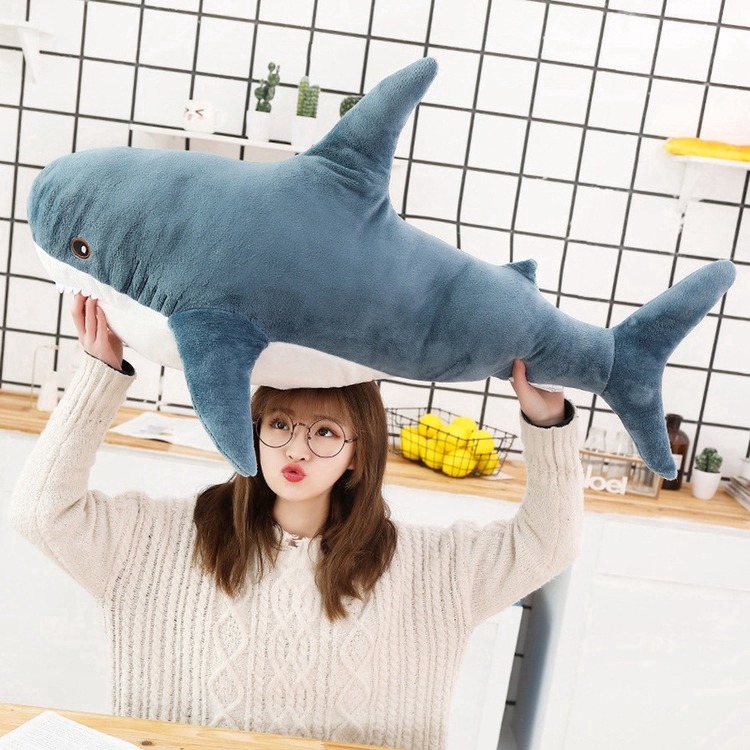 big shark pillow
