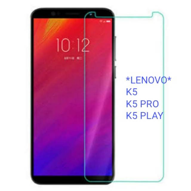 Lenovo K5 K5 Pro K5 Play Tempered Glass Clear Anti Scratch Glass Screen Protector Shopee Philippines