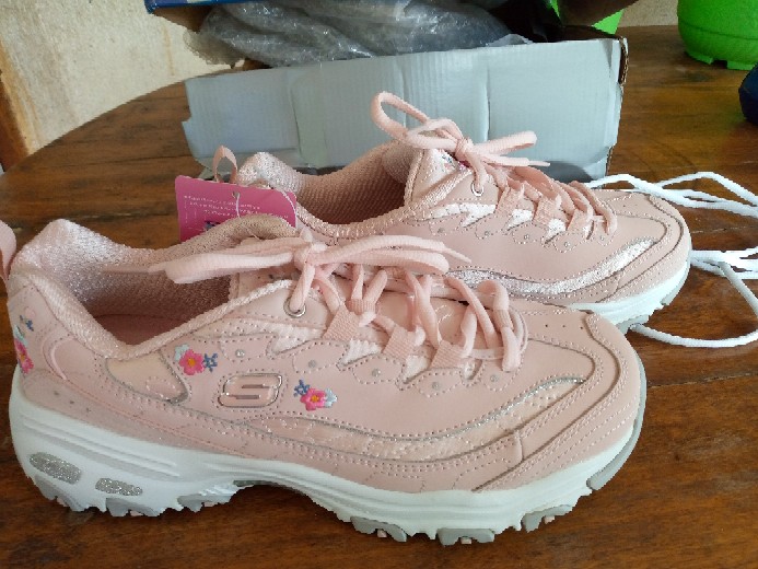 skechers bright blossoms pink