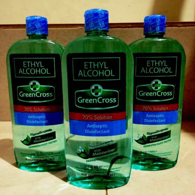 Green Cross Ethyl Alcohol 500ml Shopee Philippines