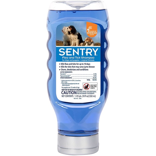 SENTRY Flea and Tick Shampoo for Dogs Rid Your Dog of Fleas and Ticks
