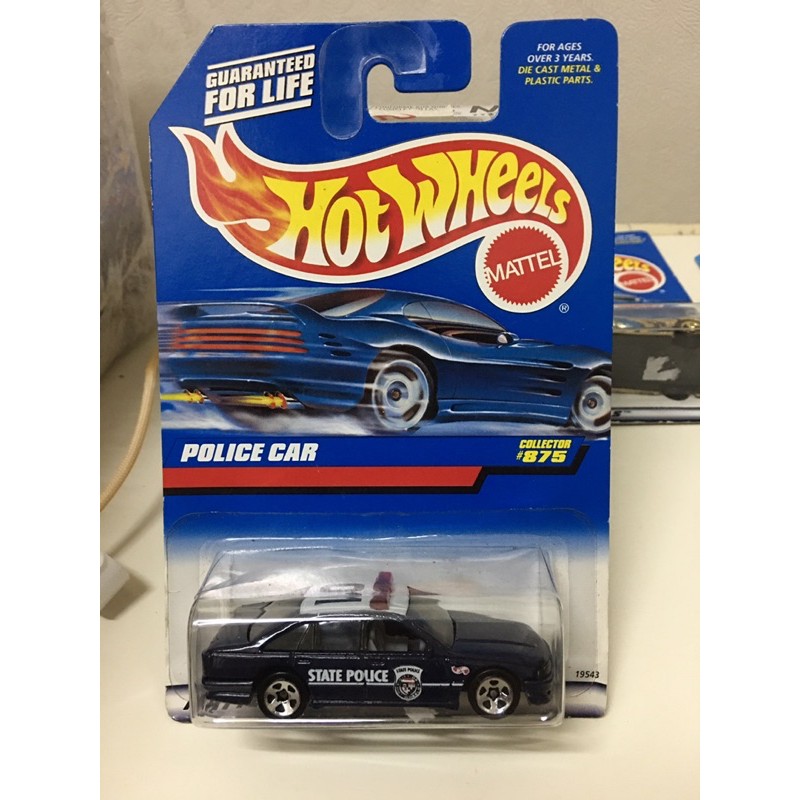 hot wheels police car