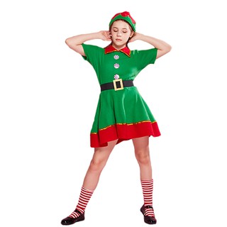 green santa costume