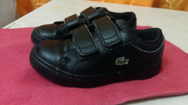 boys lacoste school shoes