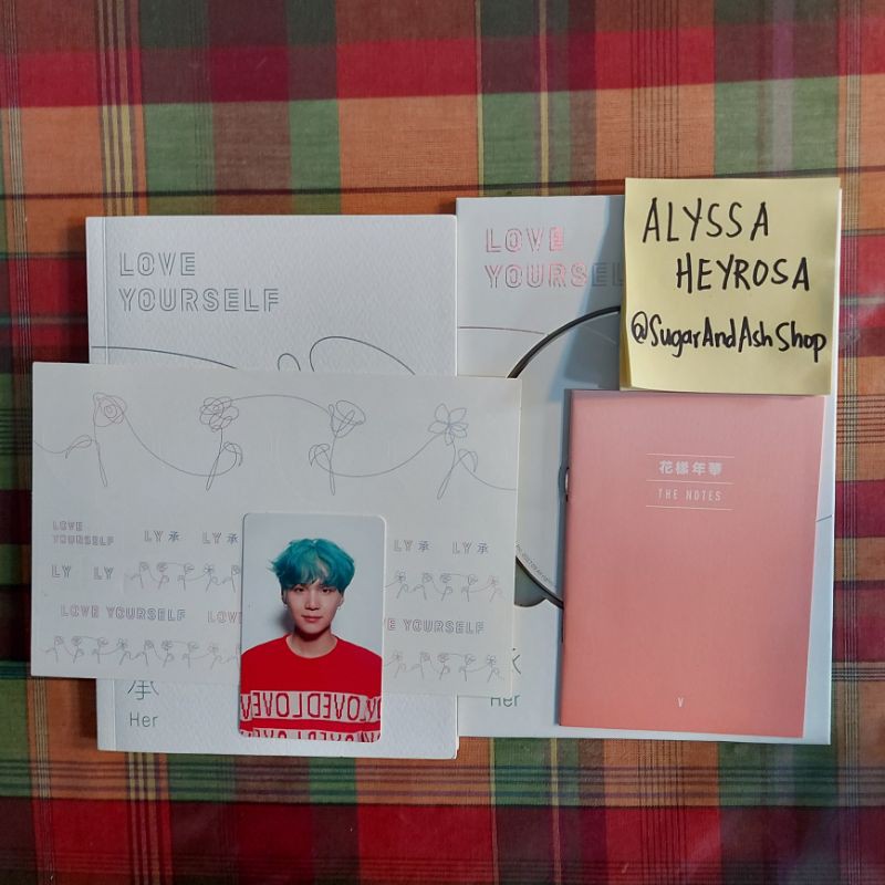 Bts Love Yourself Her Official Album Complete Set Shopee Philippines