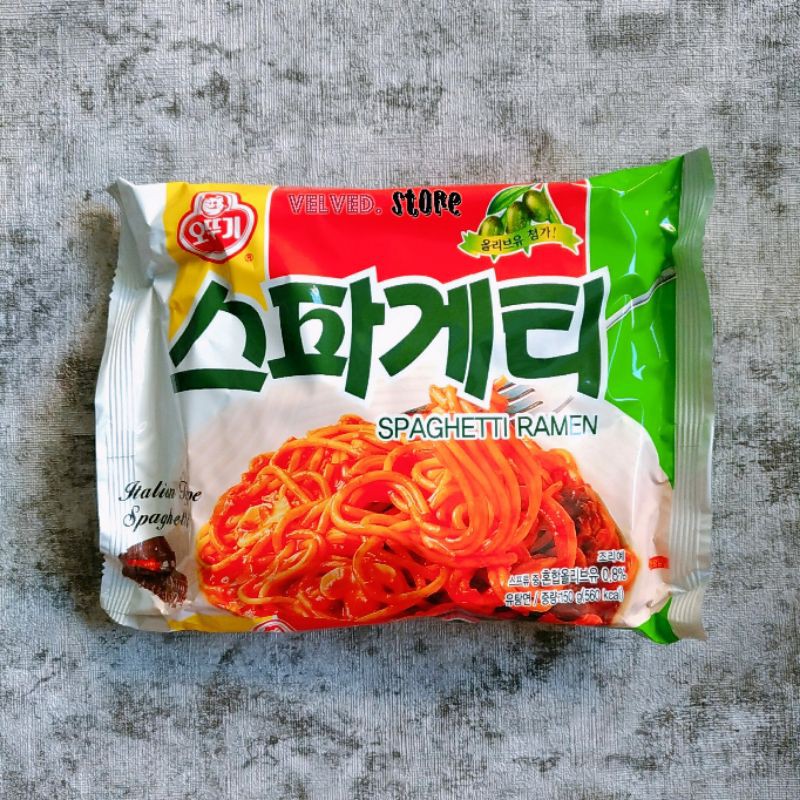 Ottogi Spaghetti Ramen Korean Instant Noodles Shopee Philippines
