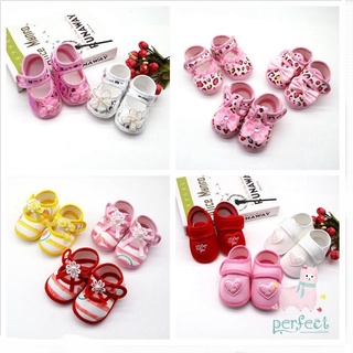 Baby Girl Shoes Toddler Breathable Flowers Cotton Sneakers Infant First Walkers Shoes
