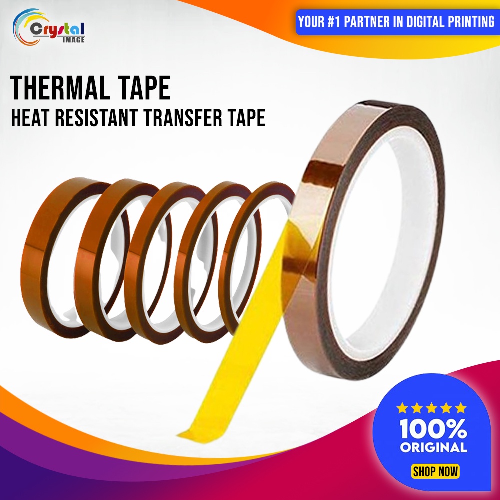 Thermal Tape Heat Resistant Transfer Tape 6MM Shopee Philippines