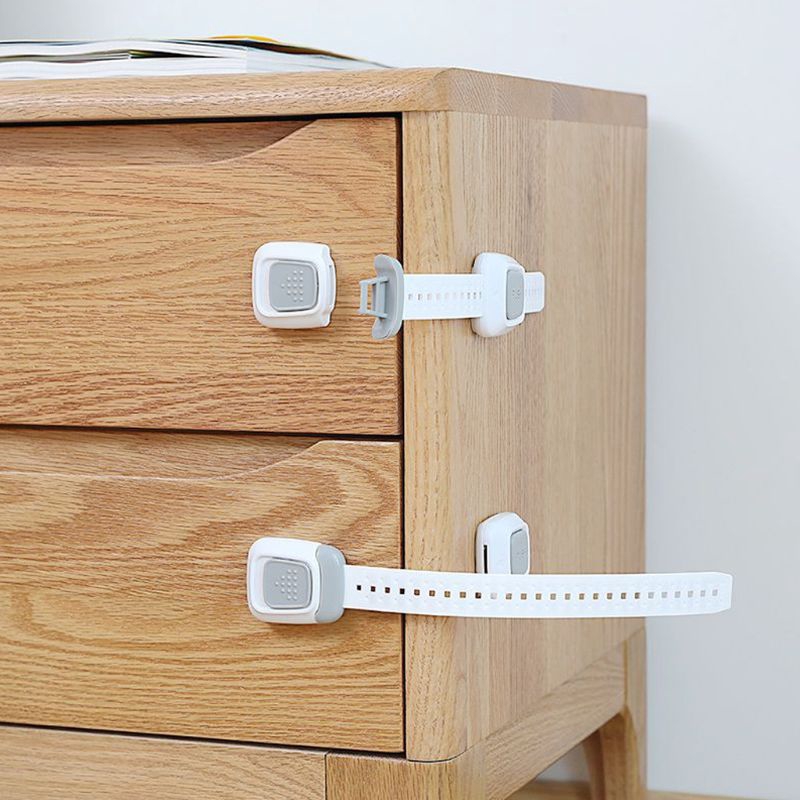 Safety Adjustable Child Safety Locks Cabinets Toilet Lid Drawer Washing Machine Jammer Children Baby Safety Shopee Philippines