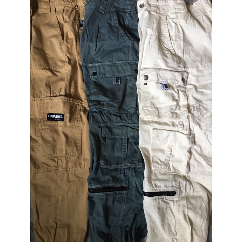 bershka pocket front utility denim jacket in beige