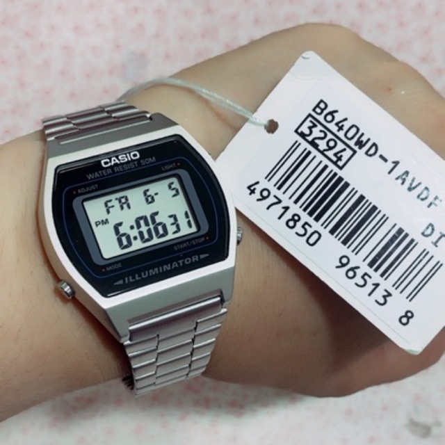 B640wd Casio B640w Manual Buy Casio D185 B640WBG-1BDF Vintage