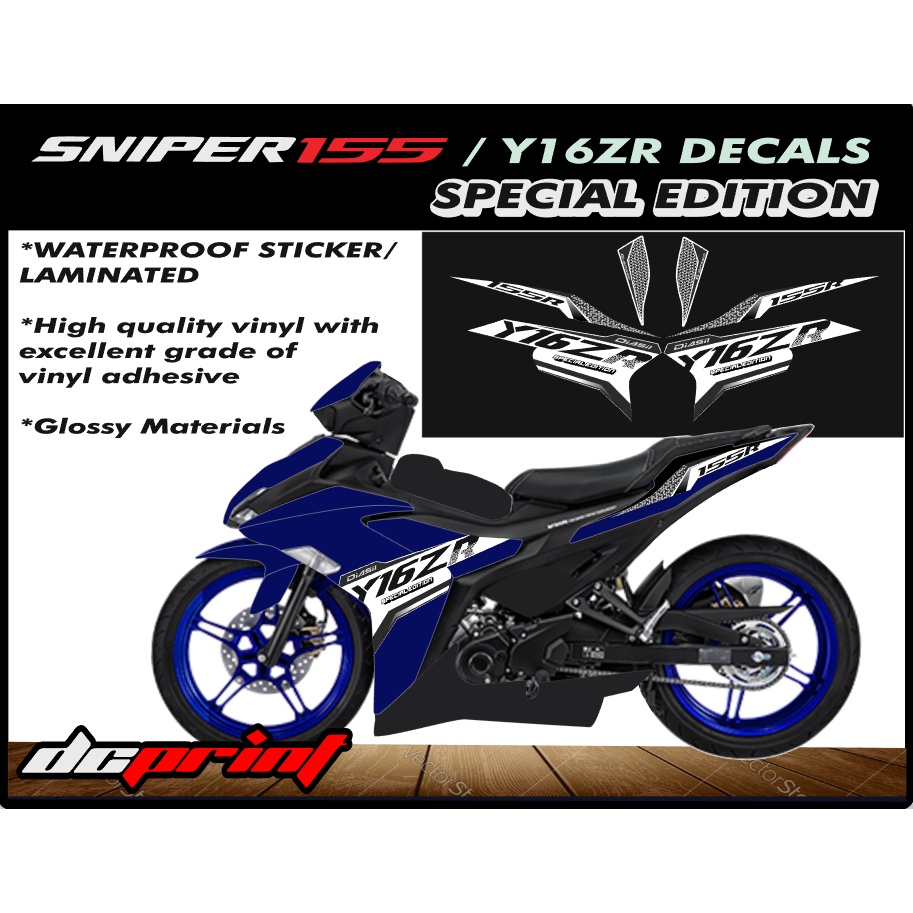 Sniper155 Yamaha Decals Special Edition | Shopee Philippines