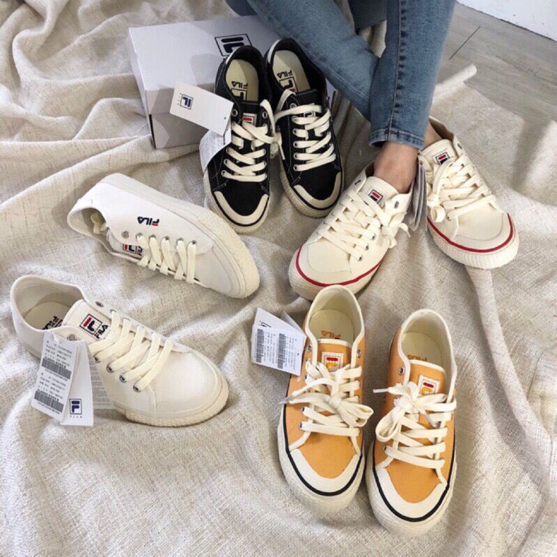 fila canvas sneakers
