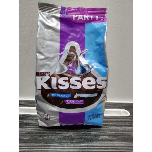 HERSHEY'S ASSORTED KISSES PARTY PACK 893g Shopee Philippines