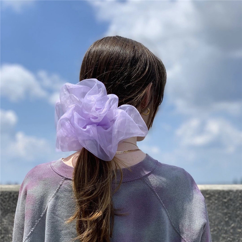 yarn hair accessories