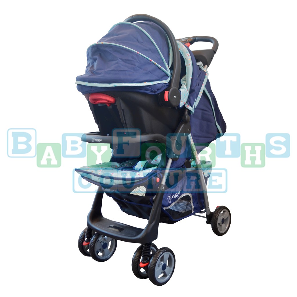 apruva twin stroller