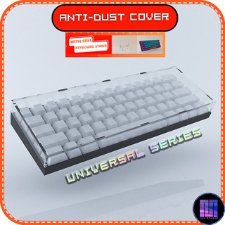 Universal Mechanical Keyboard Cover Acrylic Anti Dust Keyboard Protector [FREE DISPLAY STAND]