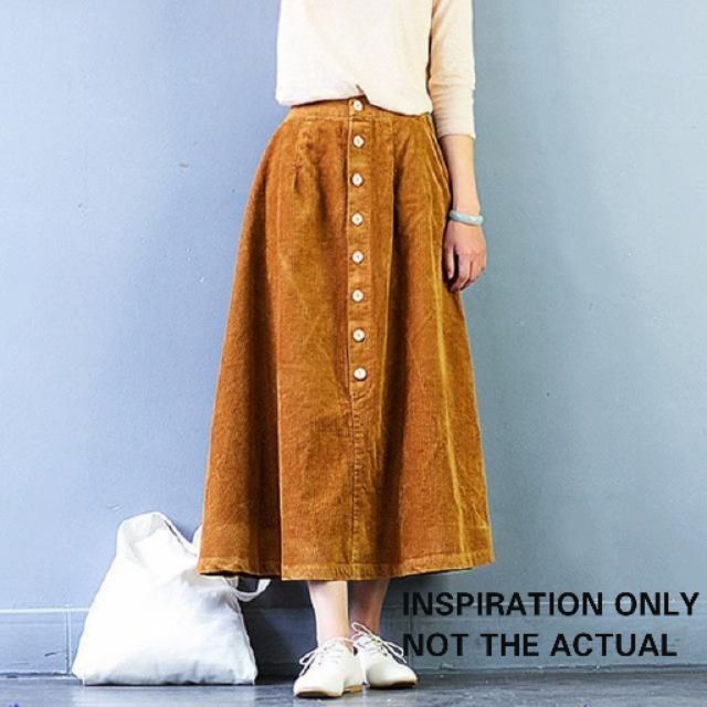 corduroy maxi skirts