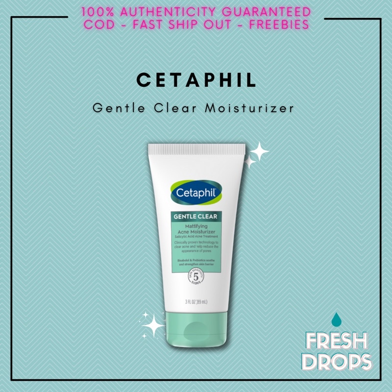 Cetaphil Gentle Clear Mattifying Acne Moisturizer 89ml Shopee Philippines