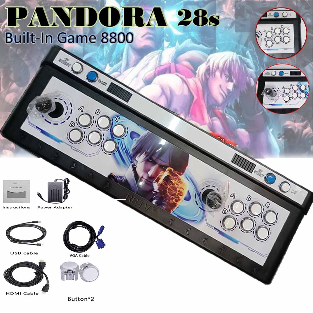 Pandora box Extreme 28s 8800 in 1 Arcade Game Console Full HD Retro