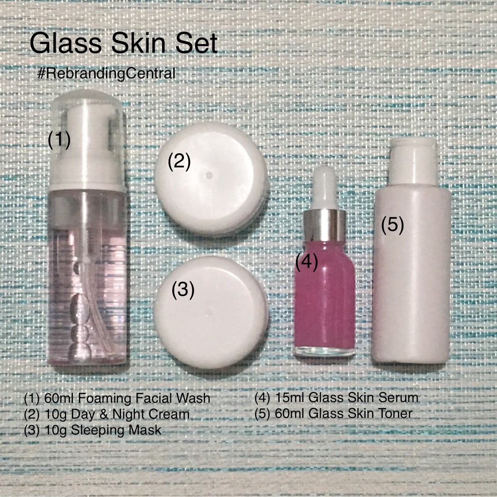 Glass Skin Set OPEN FOR REBRANDING Shopee Philippines