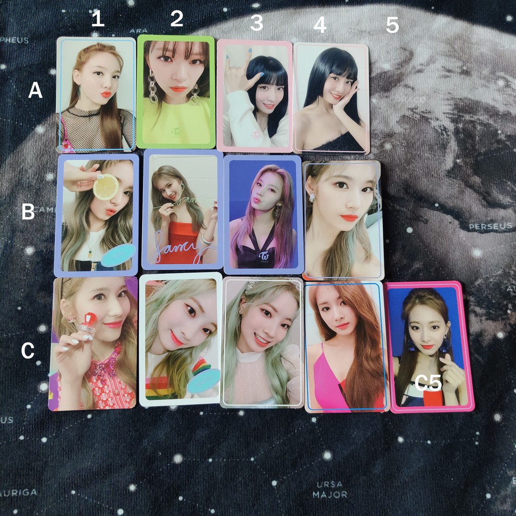 Twice Official Fancy You Photocards 