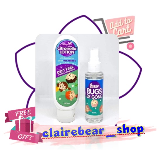 FAIRY BEAUTY POTION Citronella Lotion/Spray