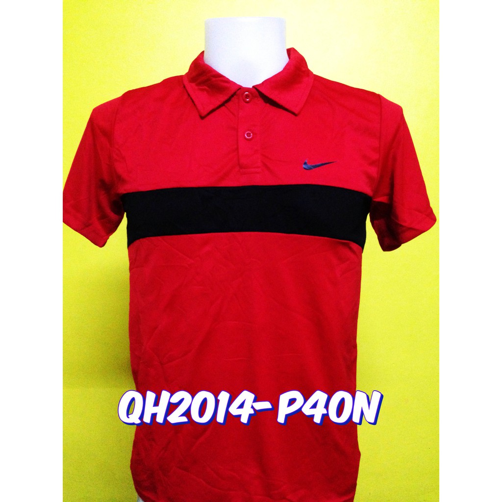 nike red polo shirt mens