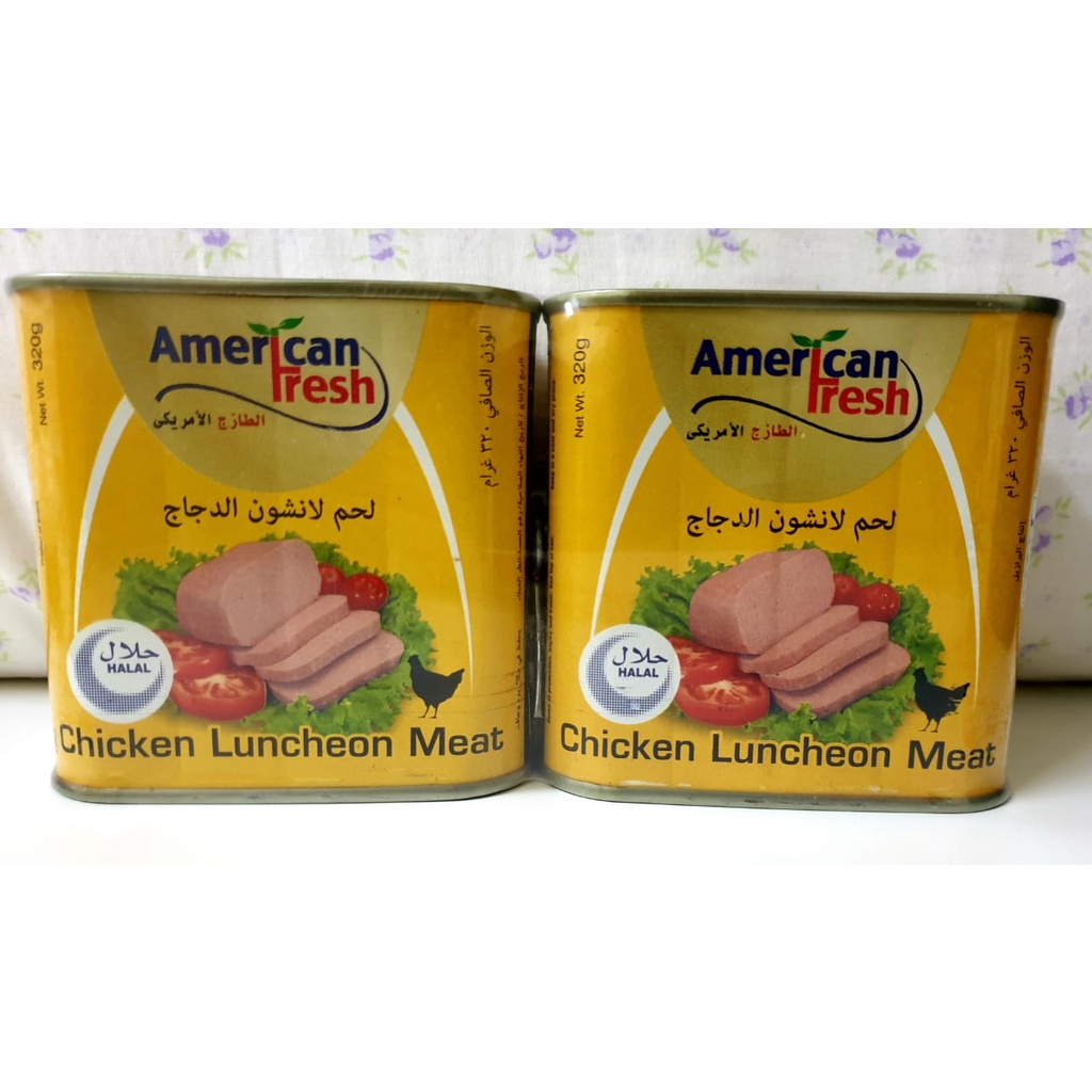 AMERICAN FRESH LUNCHEON MEAT 380 GRAMS IMPORT FROM DUBAI (HALAL