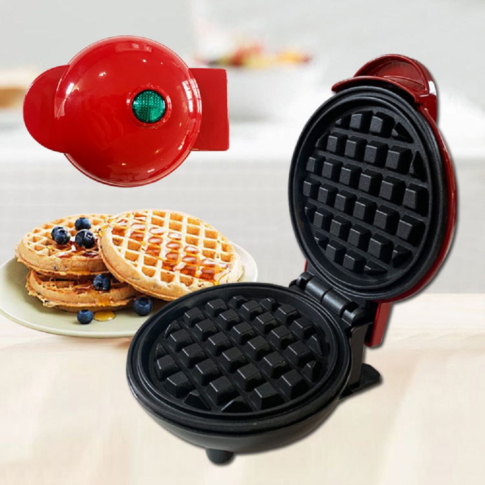Breakfast Waffle Molds Bubble Egg Tart Oven Mini Electric Waffles Maker