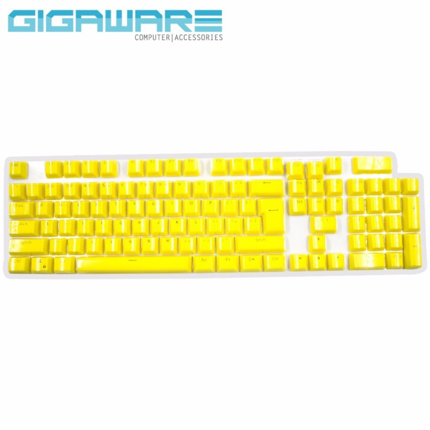 Gigaware 104 PBT Glass-Coated Keycaps (MX Stem) | Shopee Philippines