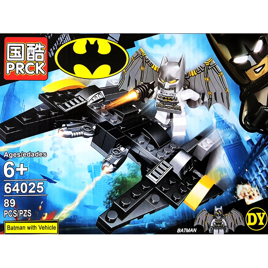 Lego minifigures 4 in 1 Batman compatible Building Blocks with Batman  vehicles | Shopee Philippines