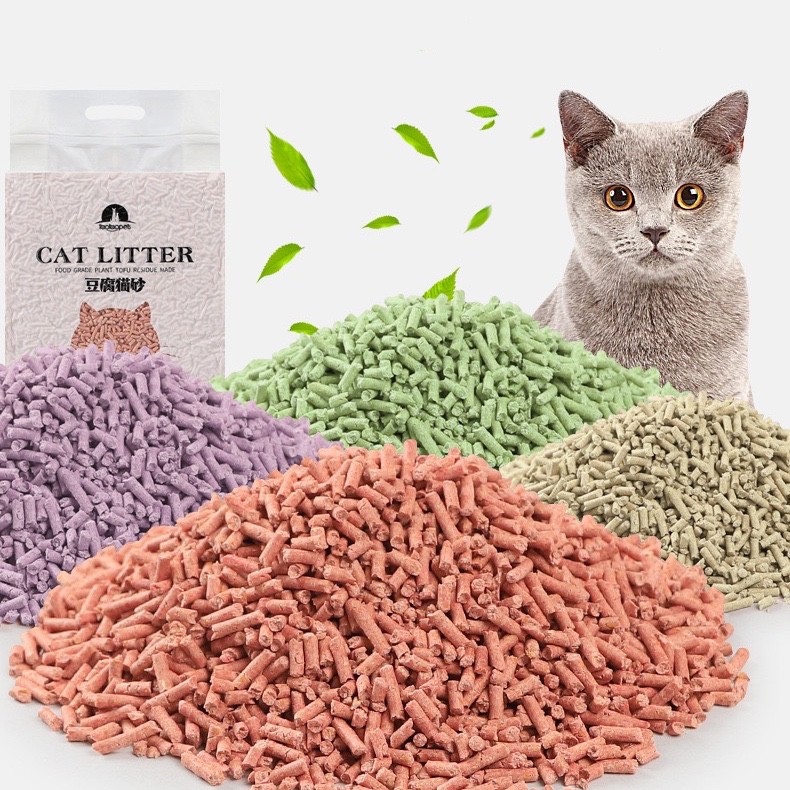 Tofu cat litter