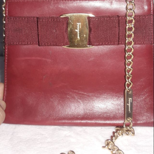 salvatore ferragamo chain bag