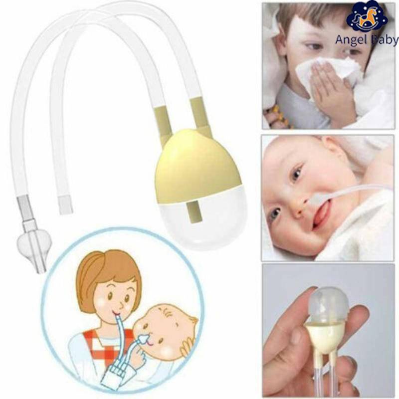 Baby Nasal Aspirator Nasal Vacuum Mucus Suction Aspirator Infant Nose Cleaner Snot Pump