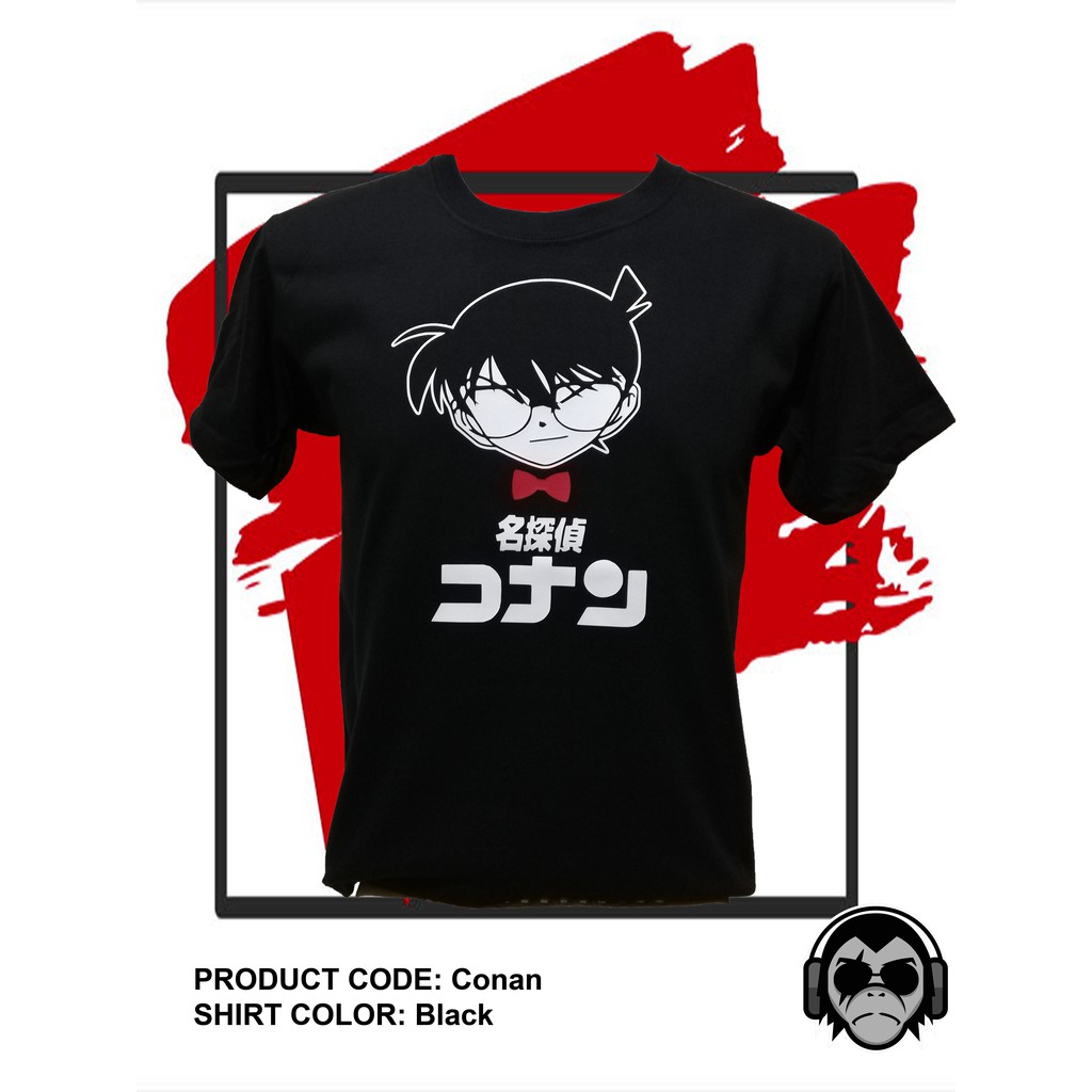 CONAN classic anime inspired shirt | Shopee Philippines