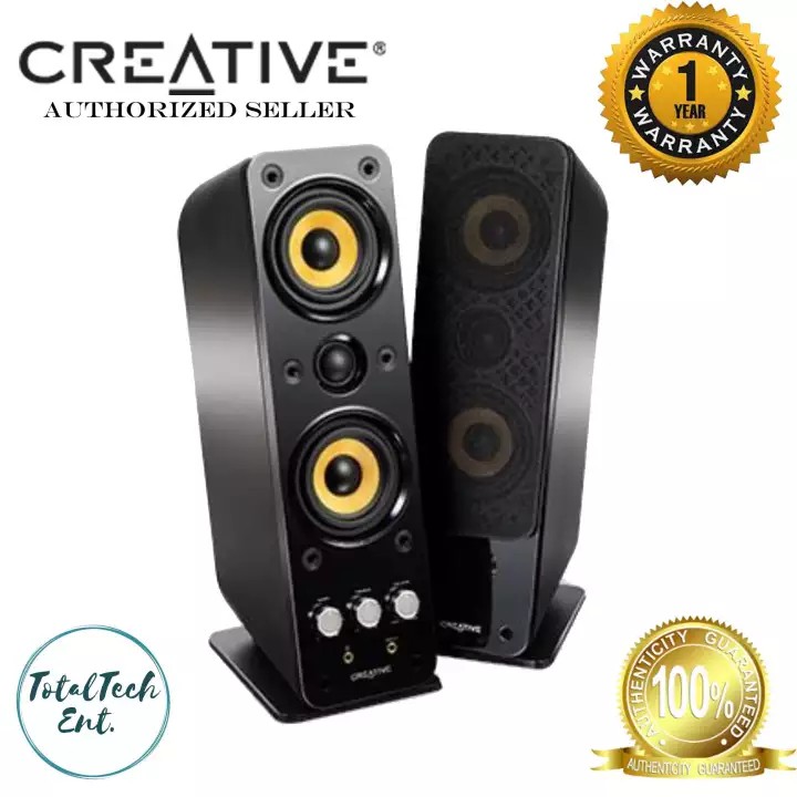 creative gigaworks t40 2.0 desktop speakers series ii