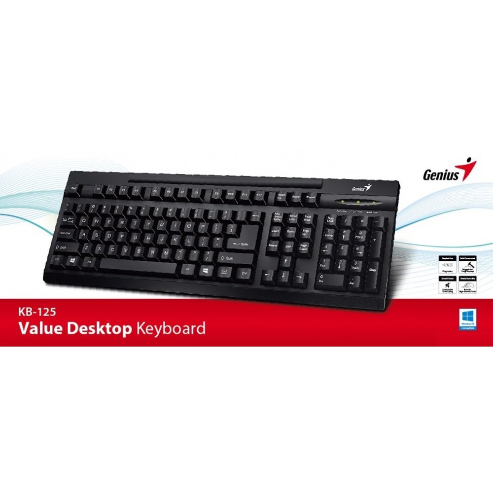 Genius Kb125 Usb Genius Keyboard Shopee Philippines