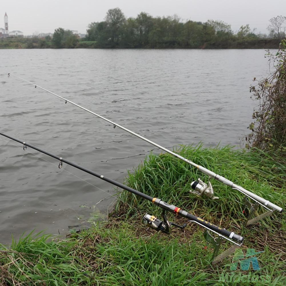 double fishing rod holder