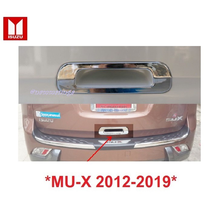 Rear Door Handle Cover ISUZU Mu-X Mux Mu X SUV 2012-2019 Miu X Chrome ...