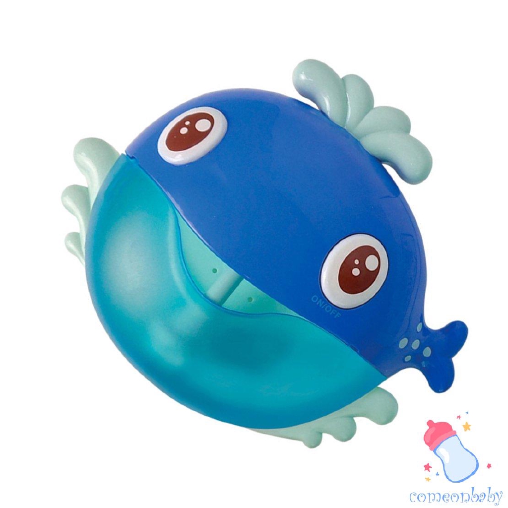bubble whale bath toy