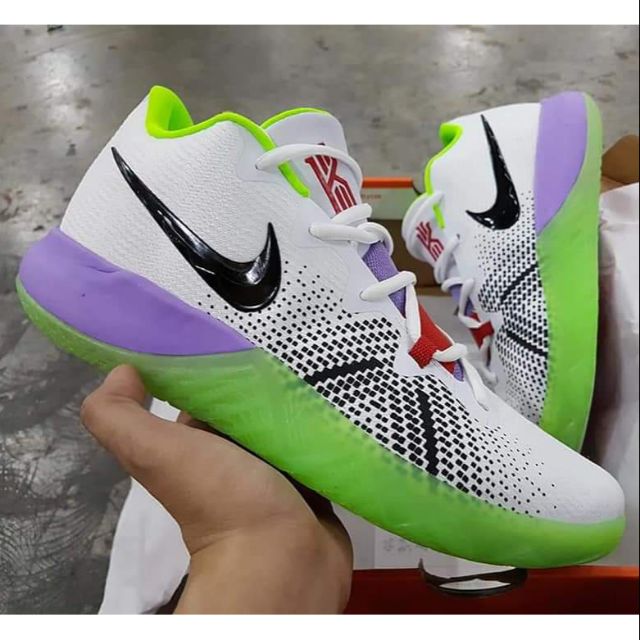 kyrie purple and green