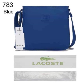 lacoste nylon sling bag