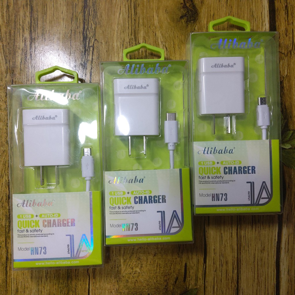 Alibaba Quick Charger Model Hn73 For Android Type C Shopee Philippines